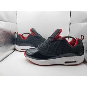 Size 8M | 9.5W - Vtg Air Jordan CMFT Black Sport Red - 441364-001